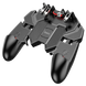 Геймпад для смартфона HOCO GM7 Eagle six finger game controller Black 00777 фото 1