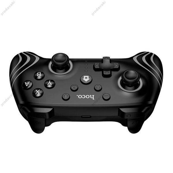Бездротовий ігровий контролер HOCO GA2 Unicorn multi-function wireless game controller black (гарантія 12 місяців) 13665 фото