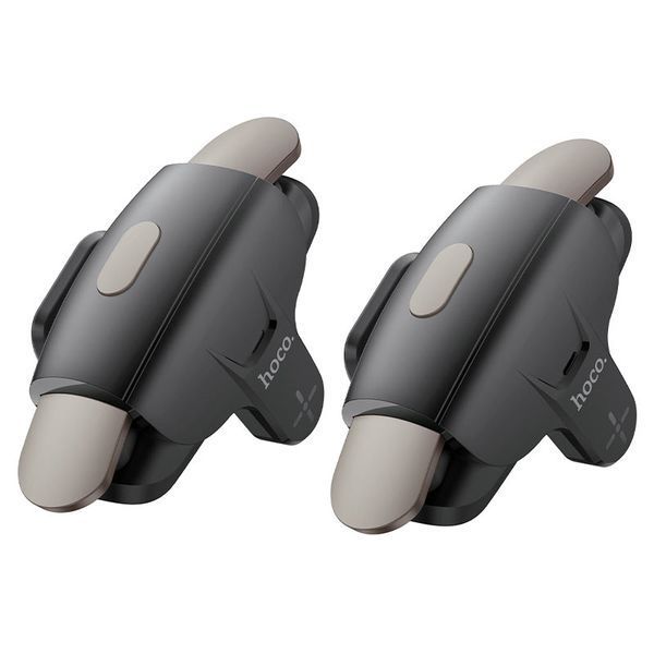 Тригери ігрові для смартфона HOCO GM6 Wild wolf pulse mobile game button Black 14337 фото
