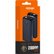 Портативное ЗУ Power Bank Amaya F239L 22.5W flashlight with cable 20000 mAh (Black) 11530 фото 2