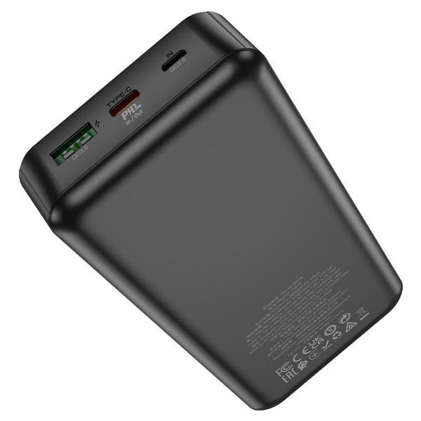 УМБ Hoco J102A Cool figure PD20W+QC3.0 20 000mAh Black 09933 фото